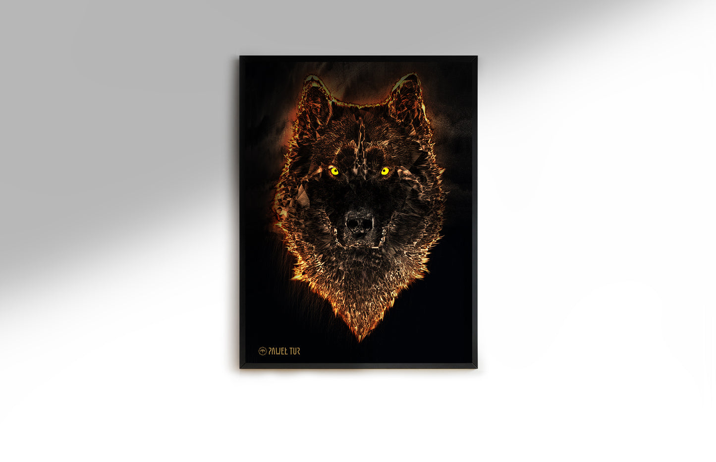 Plakat Wilk 48cm x 68cm